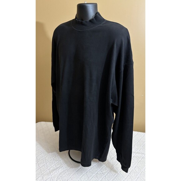 Vintage Woolrich Black Long Sleeve Heavyweight Shirt Men’s Size XL - Picture 6 of 14